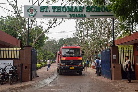 Delhi school receives bomb threat
