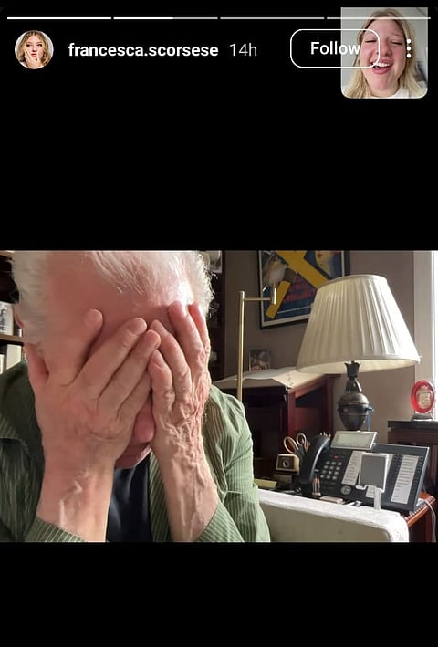 Martin Scorsese's Francesca shares his reaction to receiving first Emmy nom