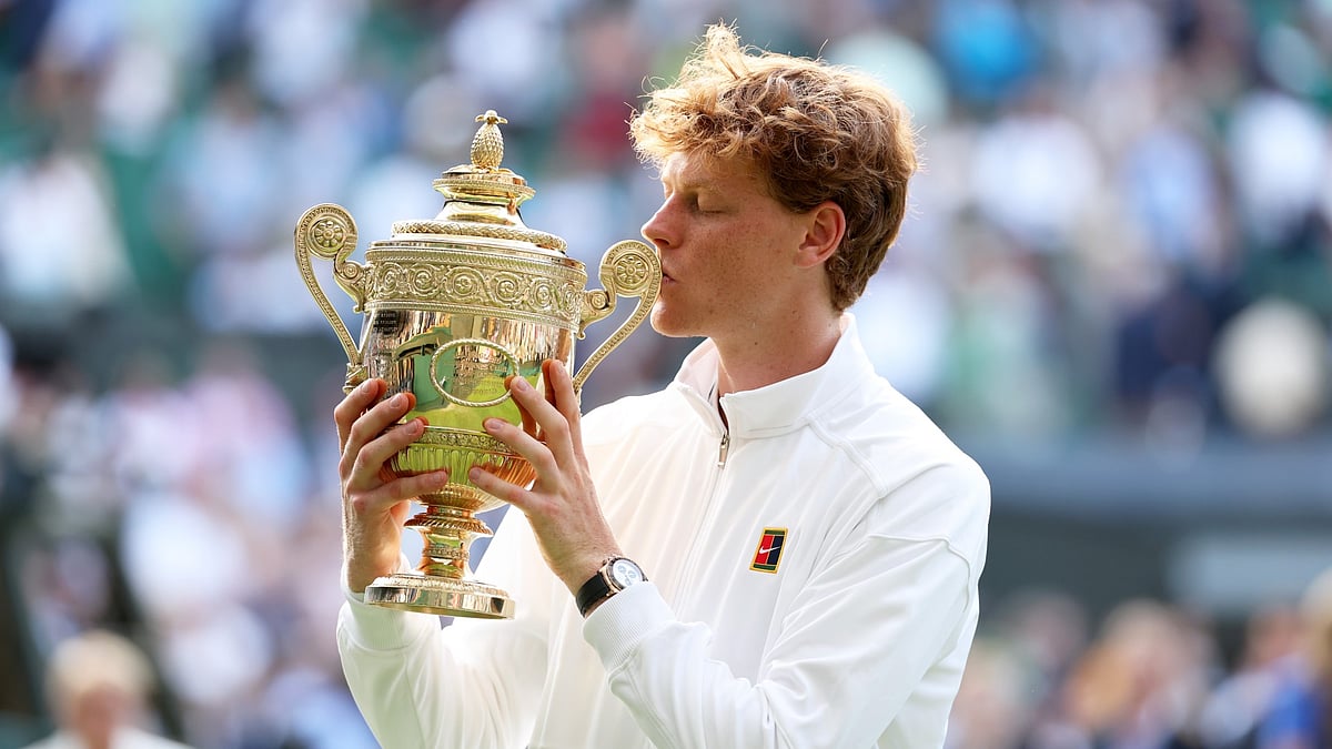 Wimbledon champion Jannik Sinner - null