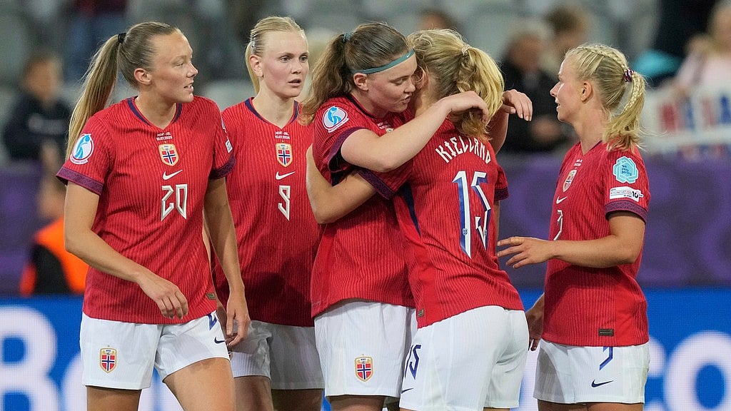 AP : Norway Vs Italy, UEFA Women's Euro 2025 Quarter-Final: NOR beat Iceland 4-3 in their previous outing.