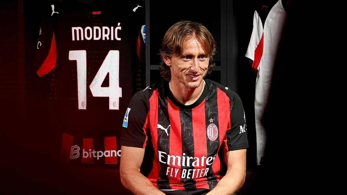 Luka Modric has joined AC Milan - X/AC Milan