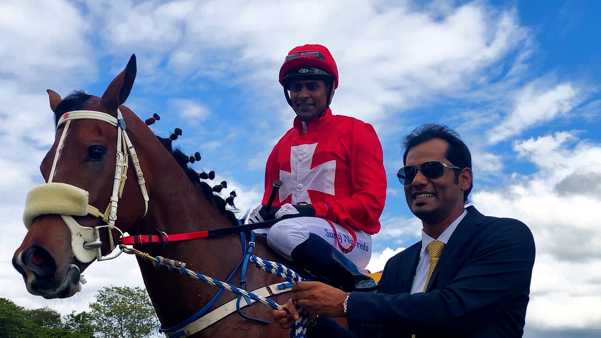 Special arrangement : Suraj Narredu has 2500-plus career wins and four Indian Derby titles.