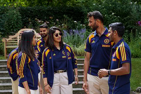 Indian men's, women's cricket teams meet King Charles III