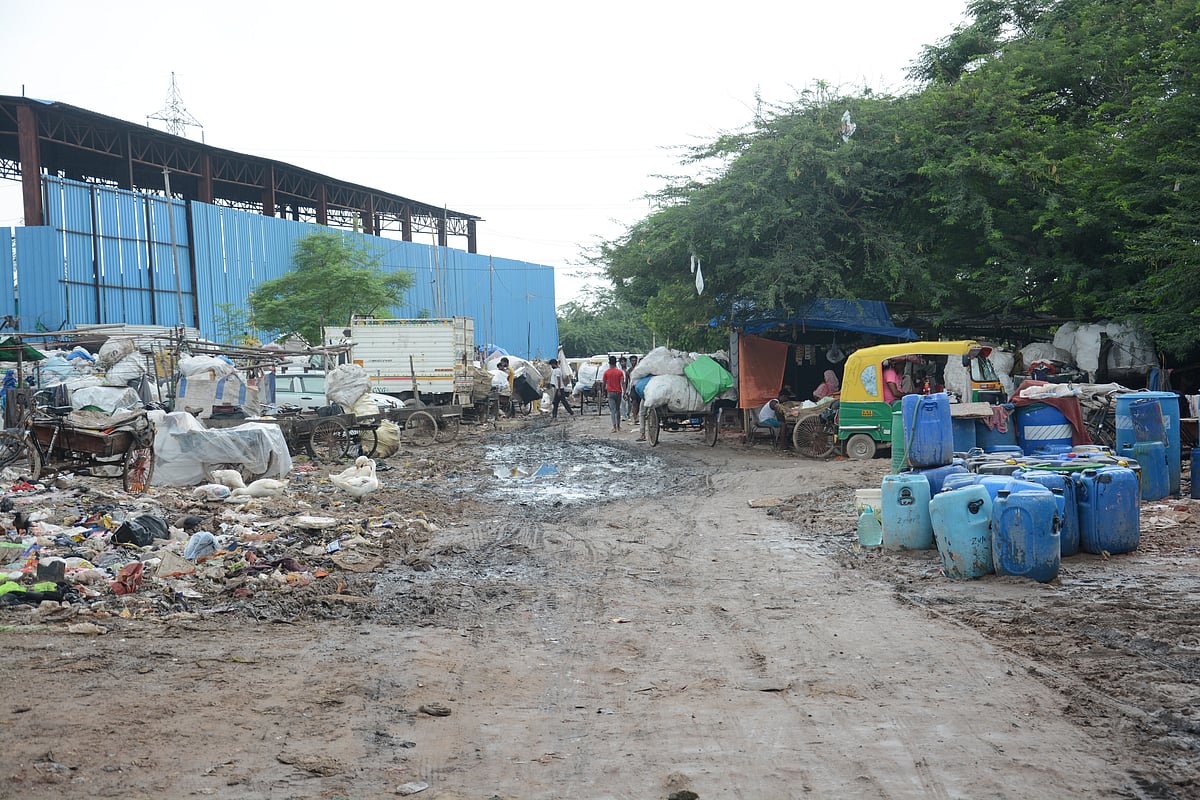 Main area of the camp