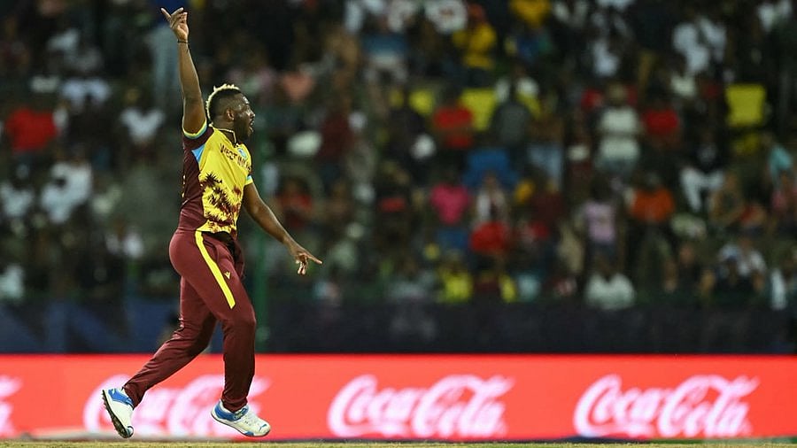 Photo: FILE : West Indies all-rounder Andre Russell.