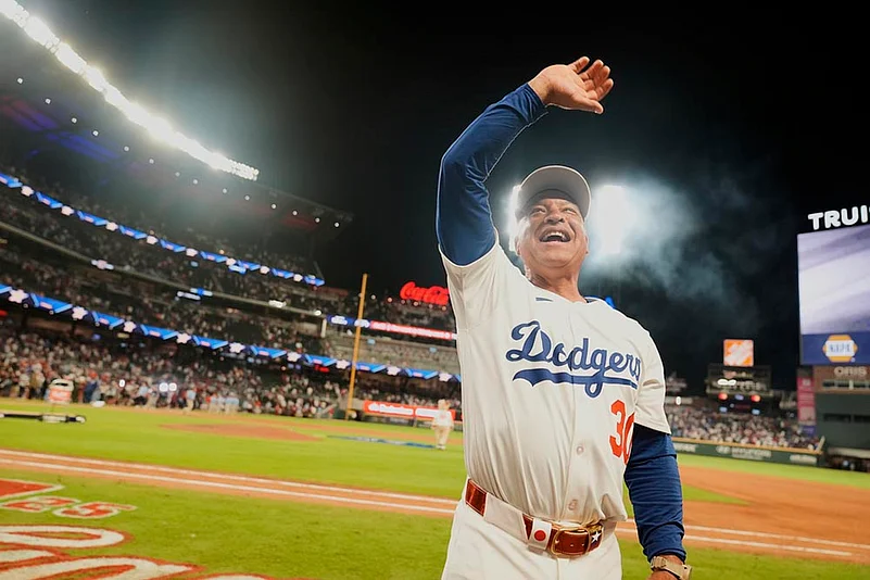 MLB baseball All-Star game American League vs National League: LA Dodgers Dave Roberts