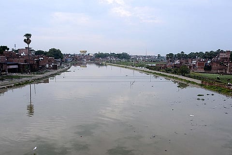 Varuna river's water level rises in Varanasi