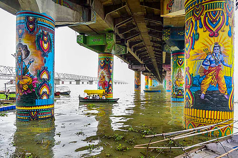 Ganga water level rises in Prayagraj