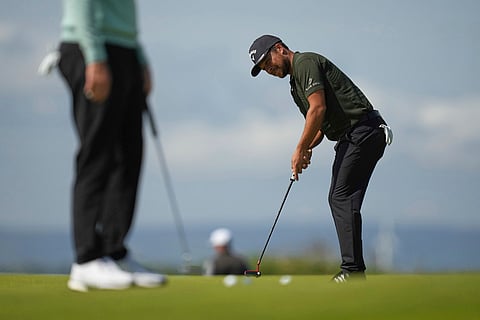 The Open Golf 2025 practice round