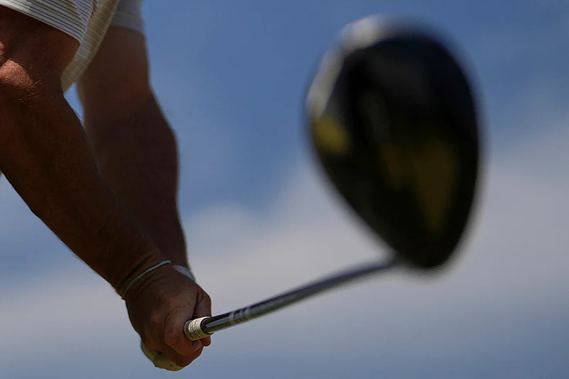 2025 British Open Golf Championship practice round photos: Rory McIlroy of Northern Ireland