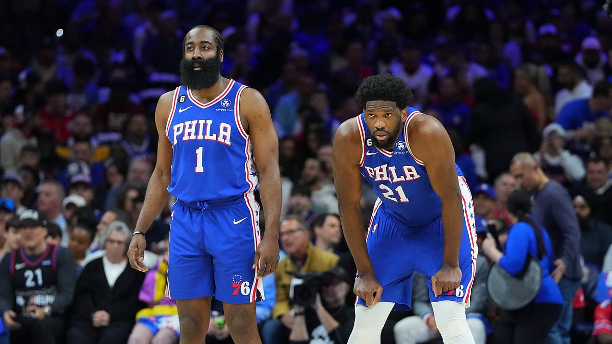 Joel Embiid was left hurting after losing his friendship with James Harden - null