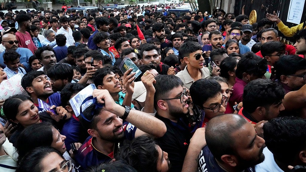 AP : Bengaluru Stampede: RCB's victory parade at the Chinnaswamy stadium left 11 people dead.