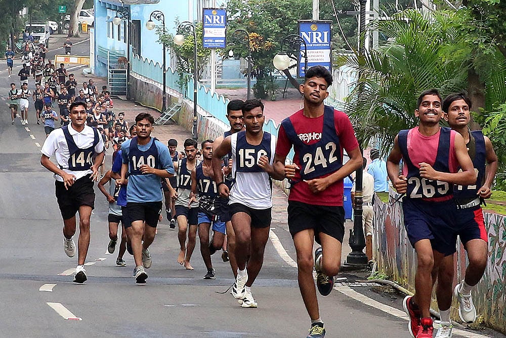 | Photo: PTI : Agniveer recuitment in Bhopal