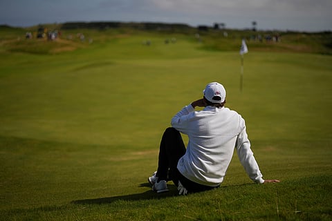 The Open Golf 2025 practice round