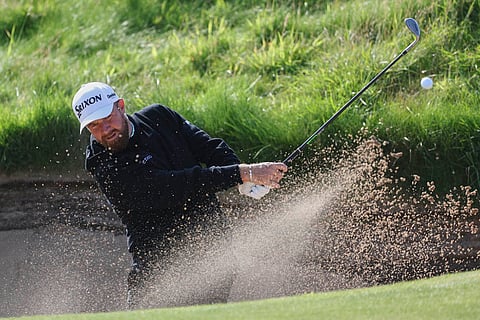 The Open Golf 2025 practice round