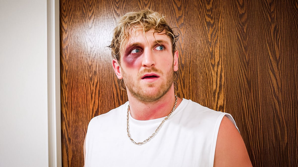 X | Logan Paul  : American Influencer and professional wrestler
Logan Paul got punched in the face. 