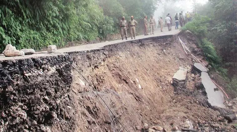 PTI : Landslide in Darjeeling