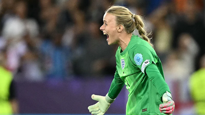 England goalkeeper Hannah Hampton
