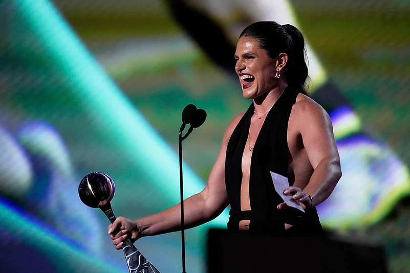 ESPY Awards 2025 at the Dolby Theatre in Los Angeles: Best Breakthrough Athlete Ilona Maher