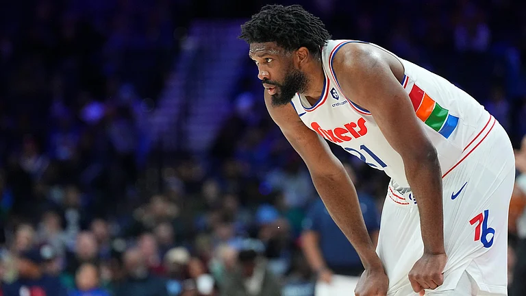 Philadelphia 76ers star Joel Embiid - null