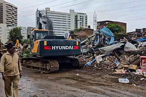 Demolition drive in Maharashtra's Pimpri-Chinchwad