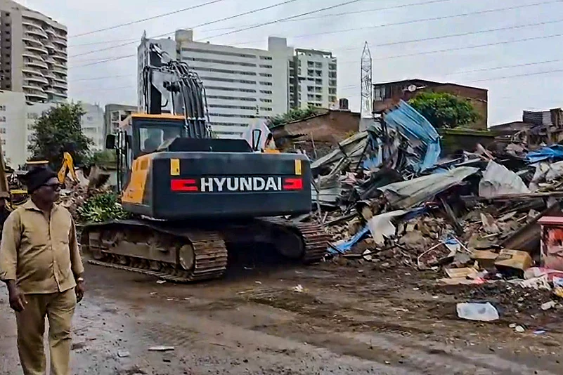 Demolition drive in Maharashtras Pimpri-Chinchwad