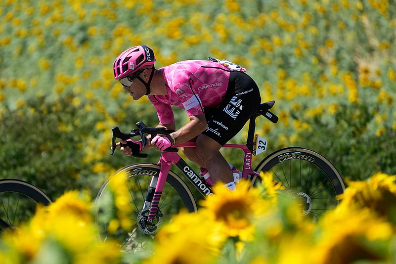 Tour de France 2025 cycling race Stage 11 photos: Italys Vincenzo Albanese