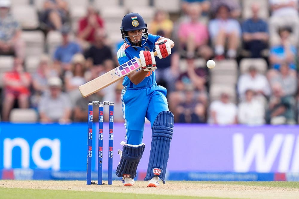 | Photo: Andrew Matthews/PA via AP : India Women vs England Women 1st ODI