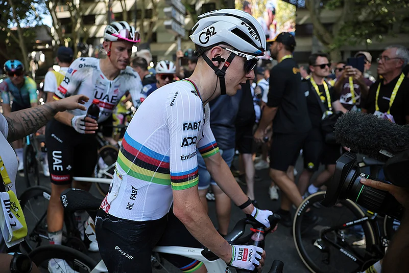 Tour de France 2025 cycling race Stage 11 photos: Slovenias Tadej Pogacar