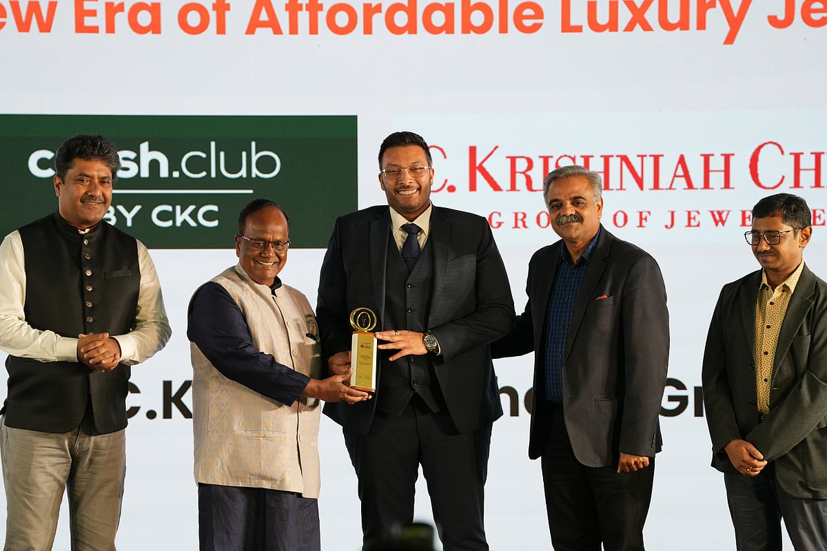 C. Krishniah Chetty won the Enterprise & Leadership Award