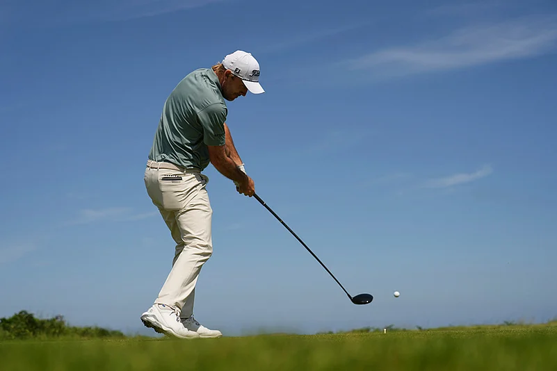 2025 British Open Golf Championship practice round photos: Russell Henley of the US