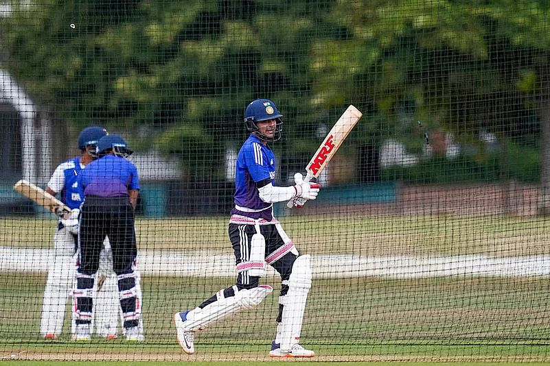IND vs ENG 4th test Cricket match Team India training at The County Ground in Beckenham_Shubman Gill
