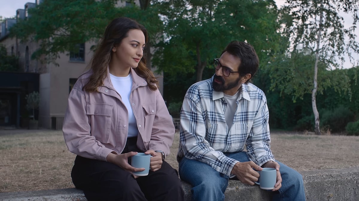 YouTube : A Still From Nikita Roy (2025) Featuring Sonakshi Sinha & Arjun Rampal