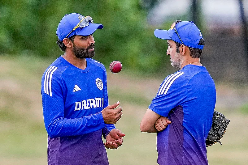 IND vs ENG 4th test Cricket match India training at The County Ground in Beckenham_Gautam Gambhir