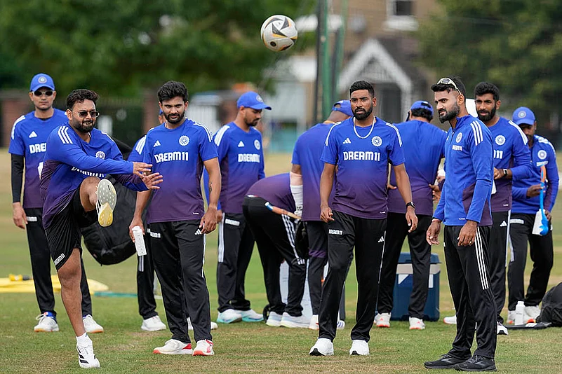 IND vs ENG 4th test Cricket match India training at The County Ground in Beckenham_Pant