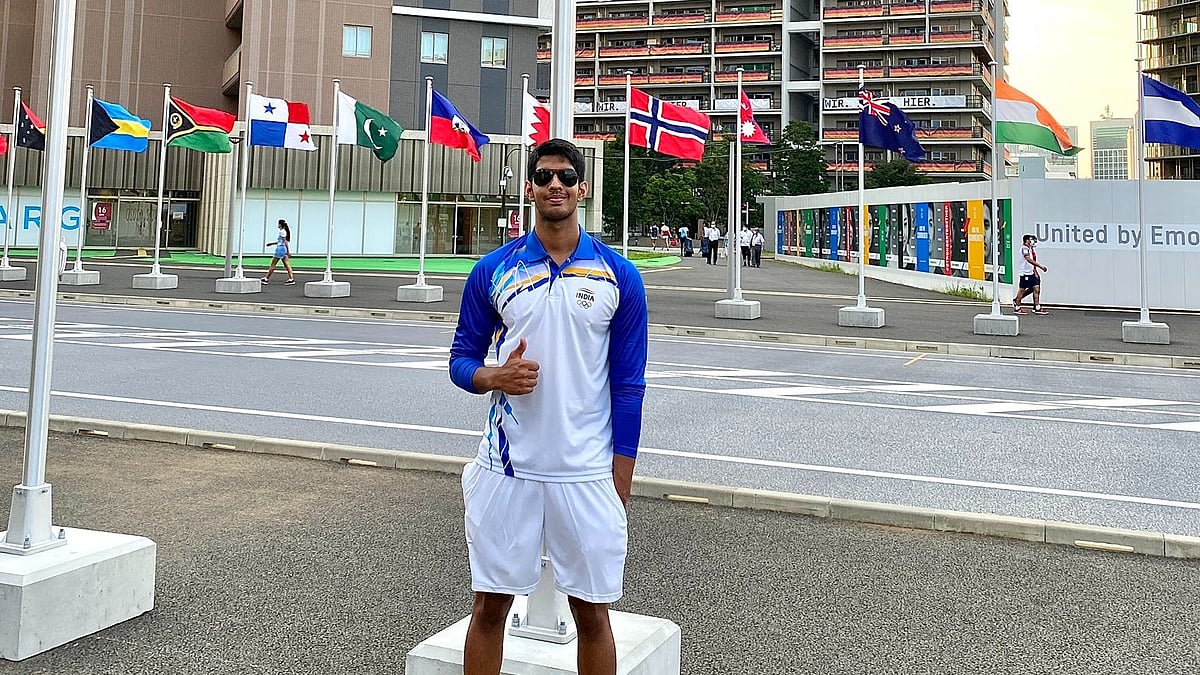 Photo: X | Srihari Nataraj : Indian swimmer Srihari Nataraj.