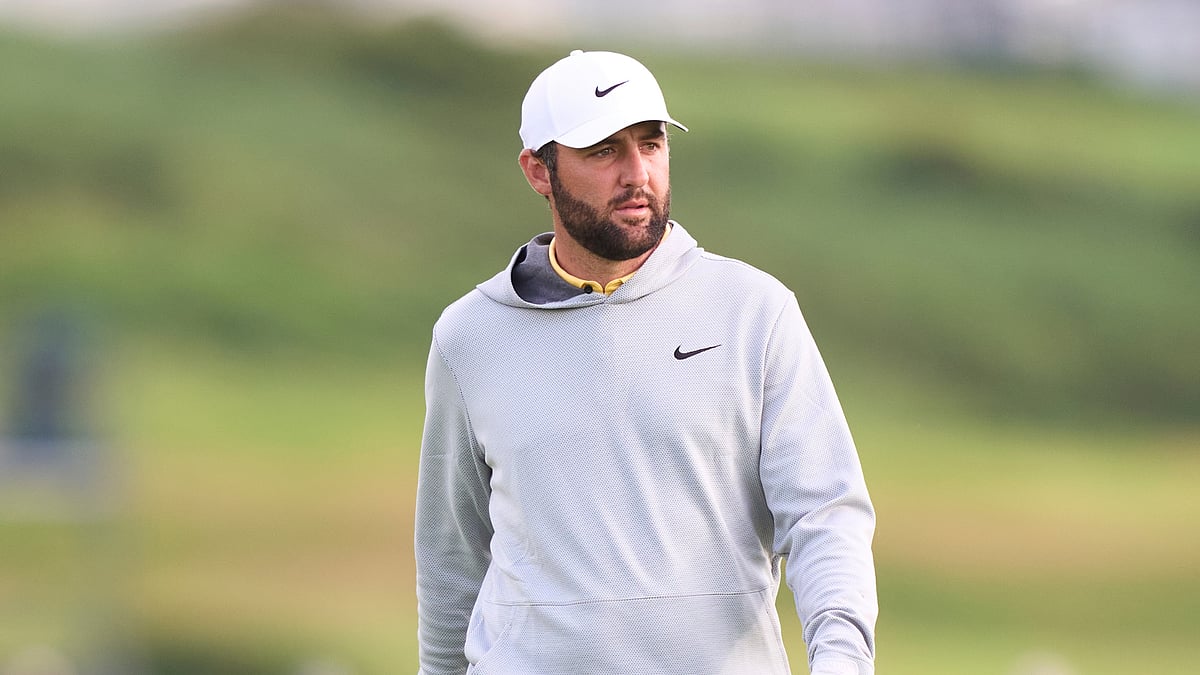 Scottie Scheffler at The Open