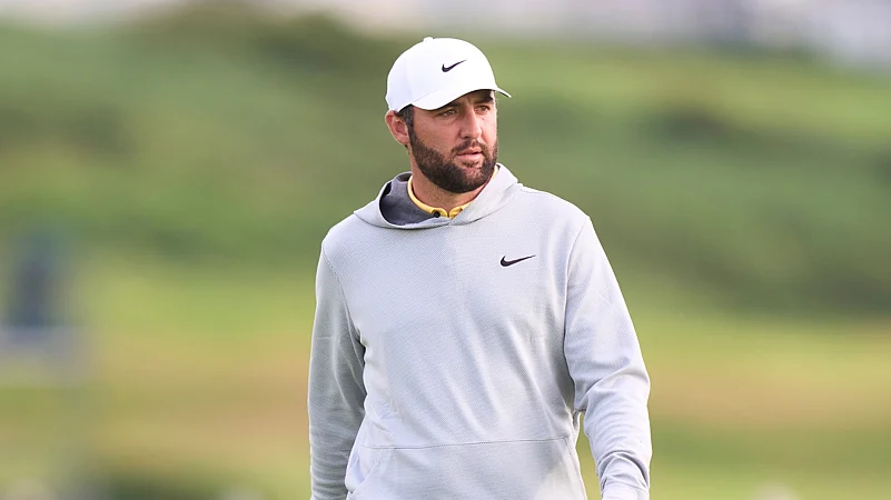 Scottie Scheffler at The Open