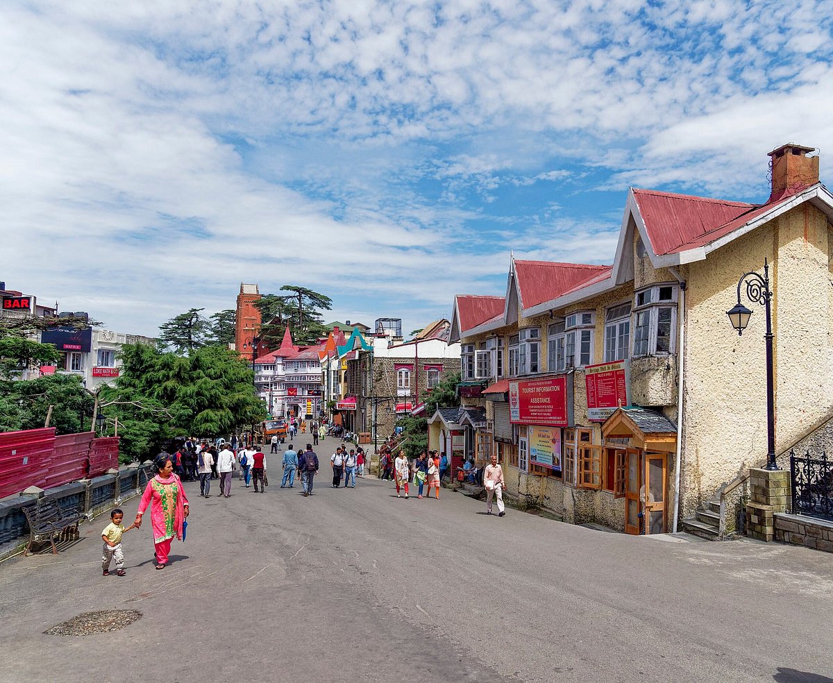 Shutterstock : The 'Scandal Point' in Shimla