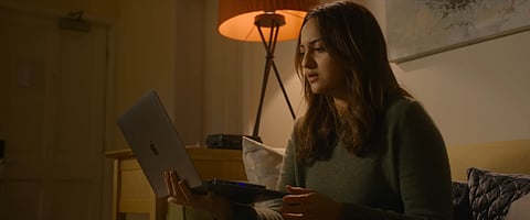 A Still From Nikita Roy (2025) Featuring Sonakshi Sinha