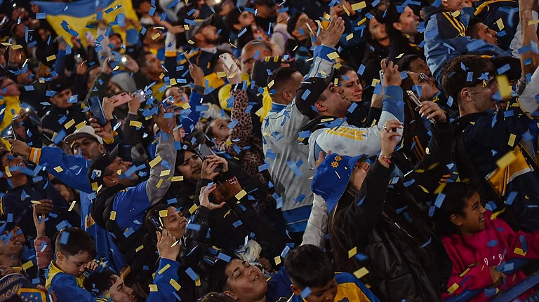 File photo of Boca Juniors fans. - | Photo: X/BocaJrsOficial