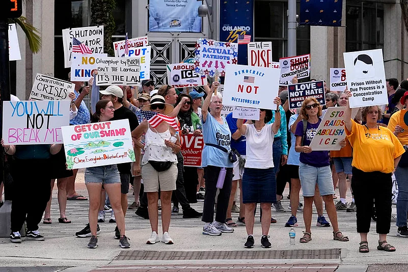 Good Trouble Protests Against Trump Being Held Across United States_Good Trouble Lives On rally