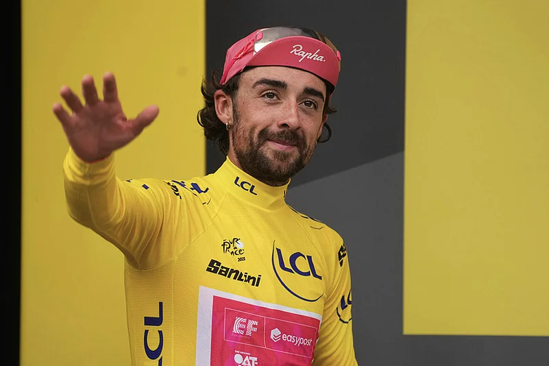 Tenth stage of the Tour de France cycling race 2025_Irelands Ben Healy