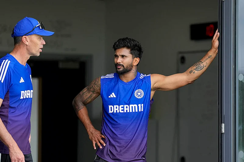 IND vs ENG 4th test Cricket match India training at The County Ground Beckenham_Nitish Kumar Reddy