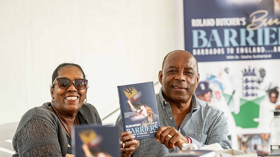 Photo: X | Roland Butcher : First England black cricketer Roland Butcher.