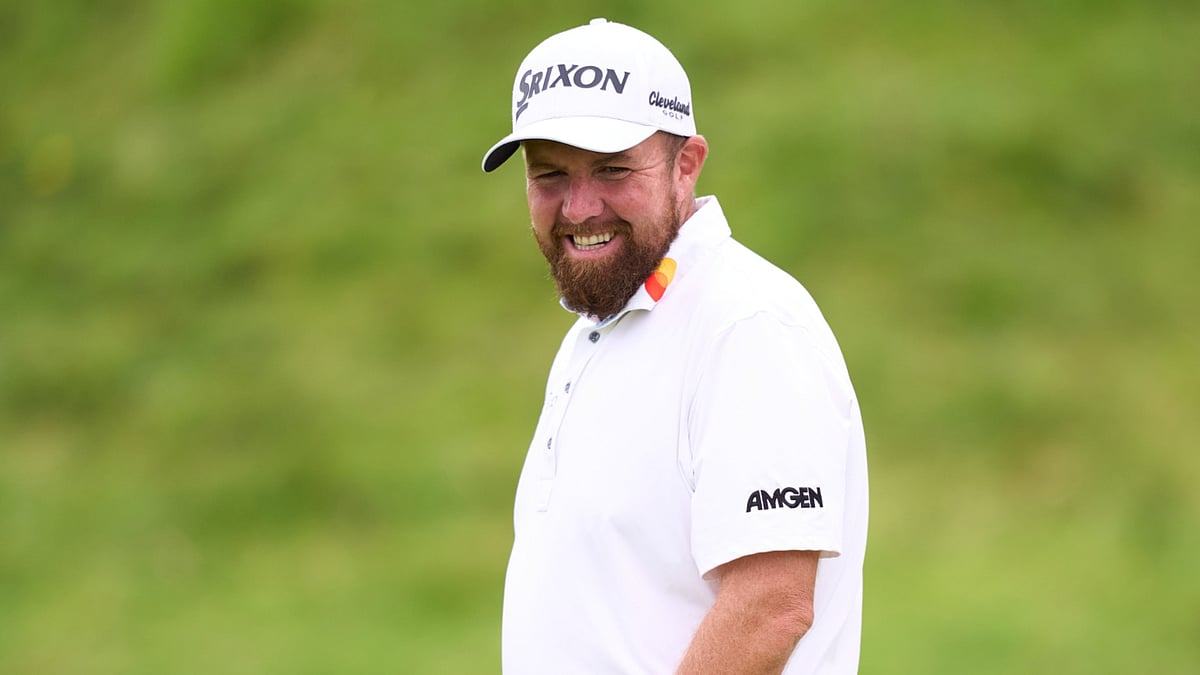 Shane Lowry had a frustrating day at The Open