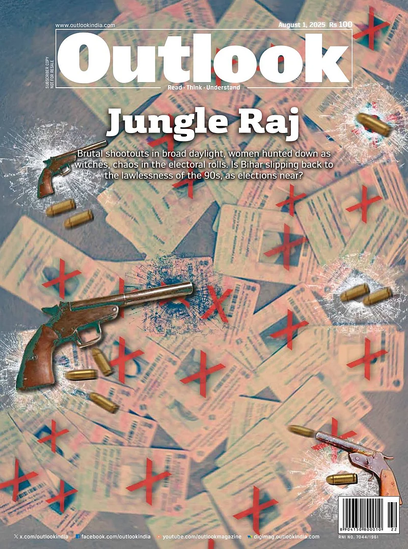 Outlook Magazine Issue Jungle Raj