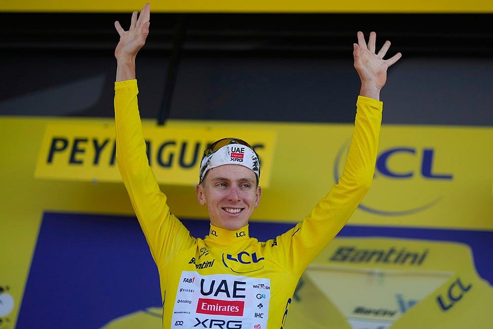 Photo: AP/Mosa'ab Elshamy : Cycling Tour de France