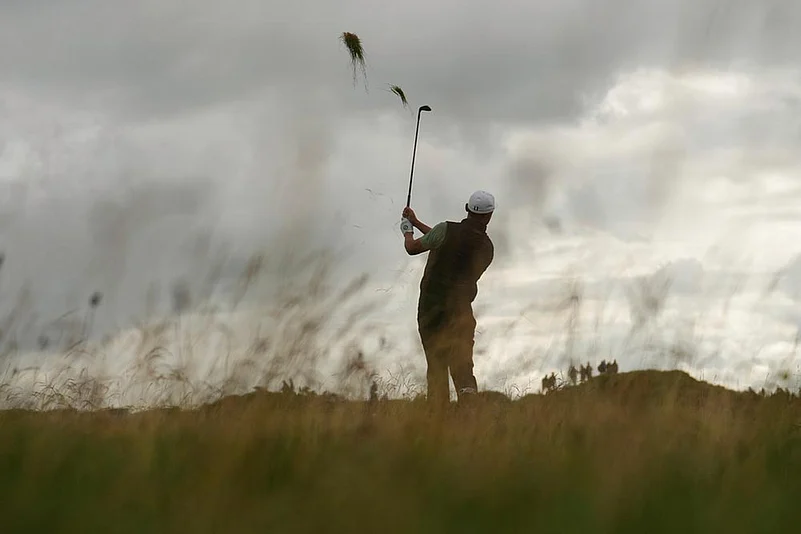 Golf Open Championship Haotong Li