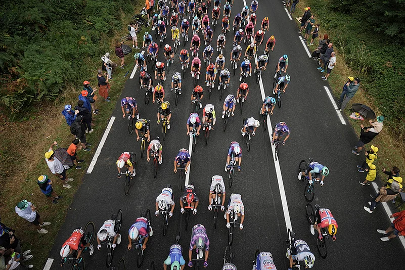 Tour de France cycling race Fourteenth stage photos: 1